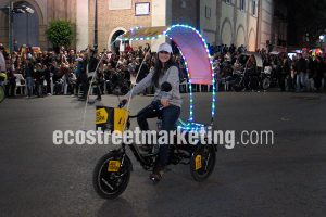 Triciclo con luces ideal para eventos