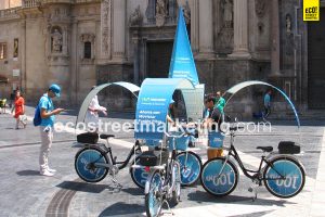 Eco Street Marketing Bicicletas publicidad original