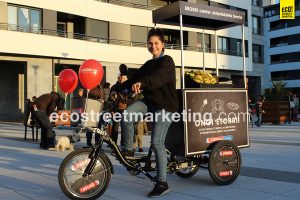 Eco Street Marketing Foodbike Sampling alimentación Andalucía