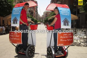 Eco Street Marketing Segway promociones especiales