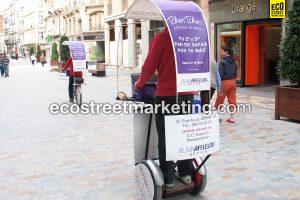 Eco Street Marketing Segway campaña original