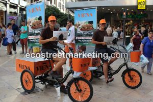 Eco Street Marketing Triciclos publicitarios Valencia