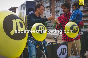 Eco Street Marketing Trimupi Activación de marca en Madrid